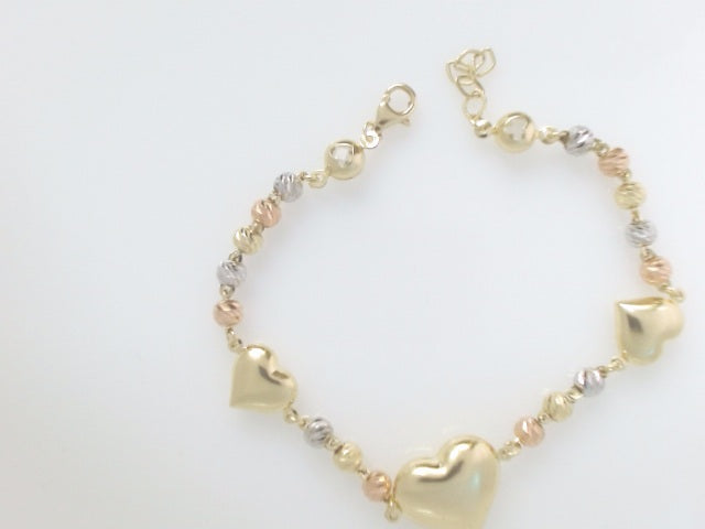 10k Yellow Gold Women's Bracelet 4.5g