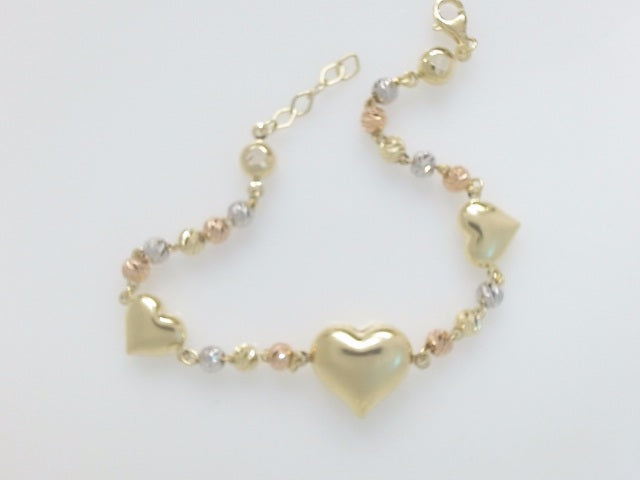 10k Yellow Gold Women's Bracelet 4.6g