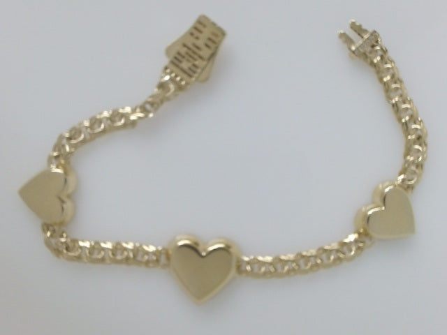10k Yellow Gold Women's Bracelet 7.5g