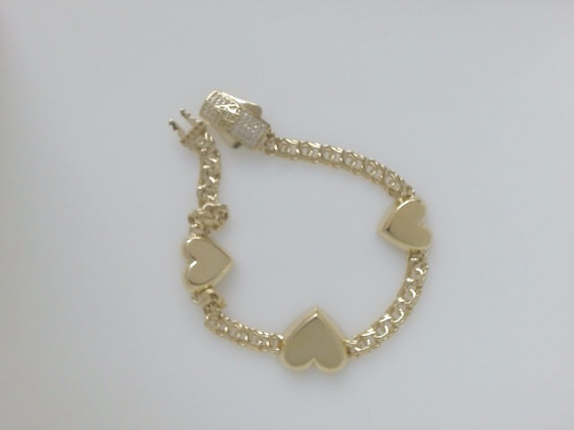 10k Yellow Gold Women's Bracelet 7.5g