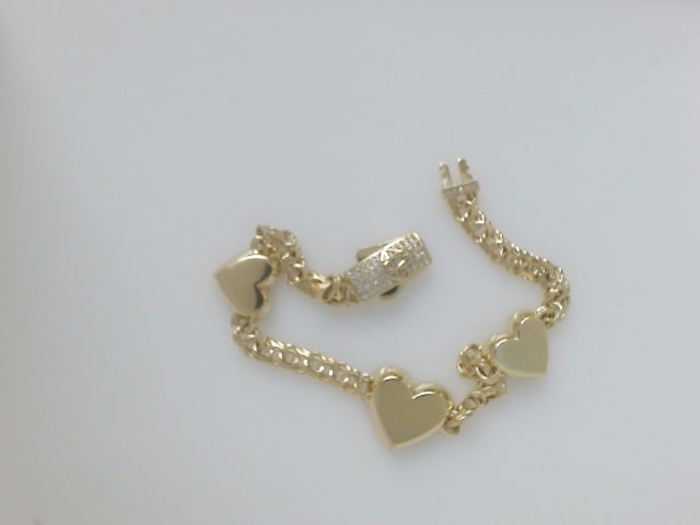 10k Yellow Gold Women's Bracelet 7.4g
