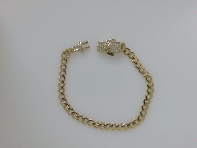 10k Yellow Gold Women's Bracelet 5.5g