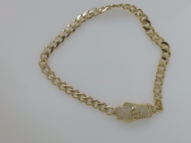 10k Yellow Gold Women's Bracelet 5.4g