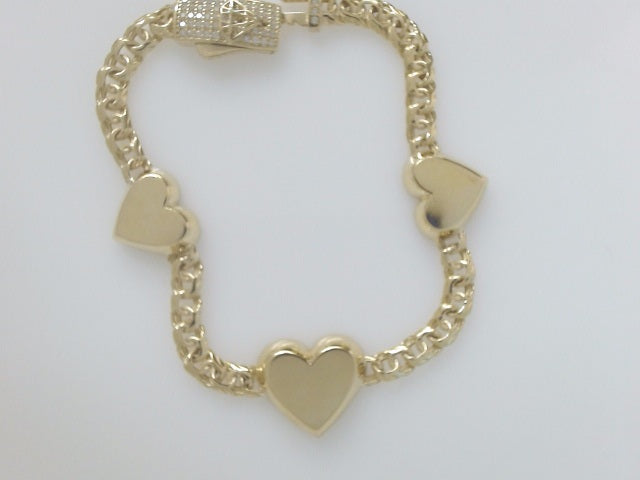 10k Yellow Gold Women's Bracelet 7.3g
