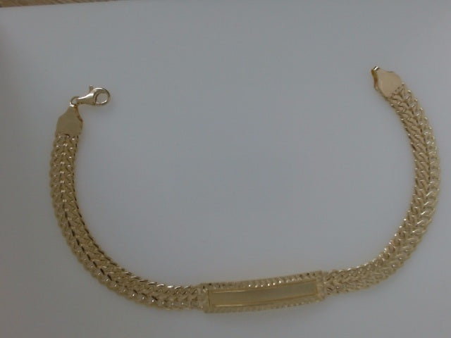 10k Yellow Gold Women's Bracelet 12.2g