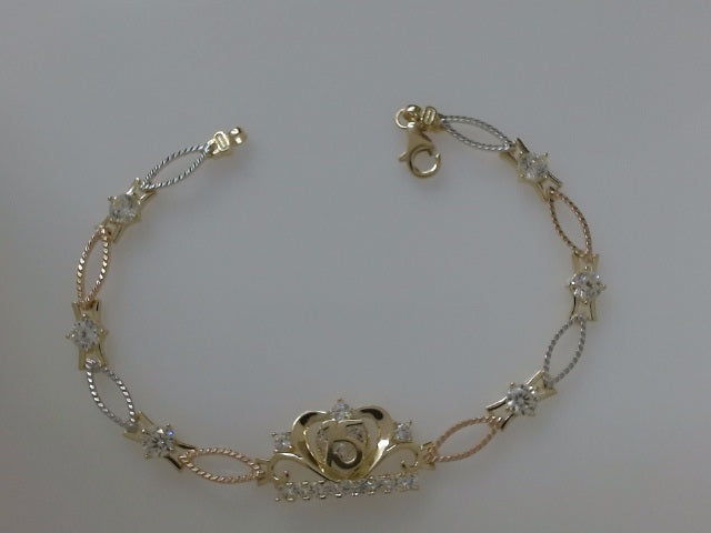 10k Yellow Gold Women's Bracelet 5.9g