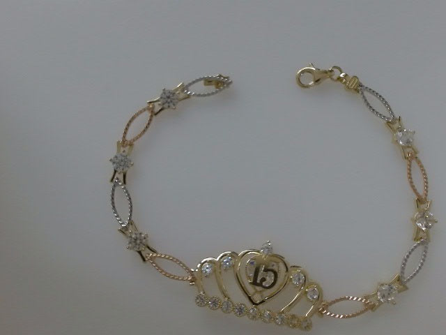 10k Yellow Gold Women's Bracelet 6.2g