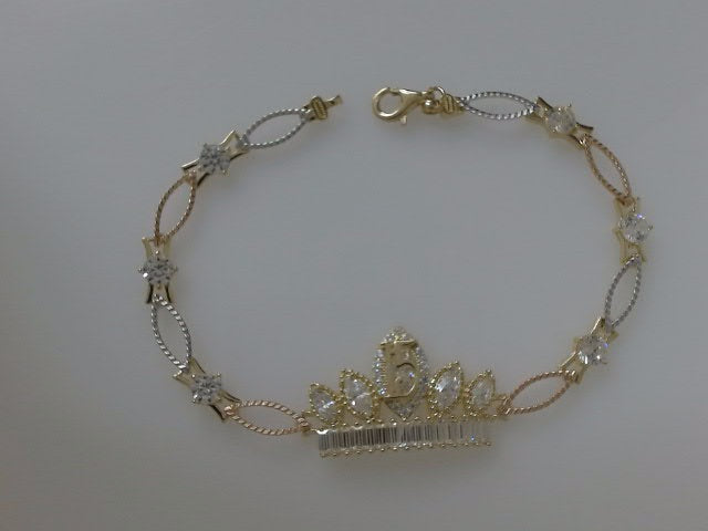 10k Yellow Gold Women's Bracelet 6.5g