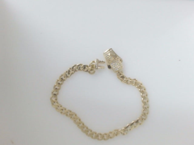 10k Yellow Gold Women's Bracelet 5.8g