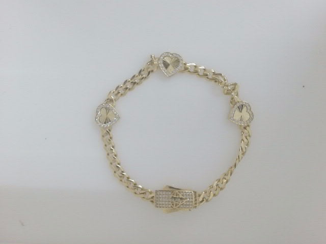 10k Yellow Gold Women's Bracelet 7g