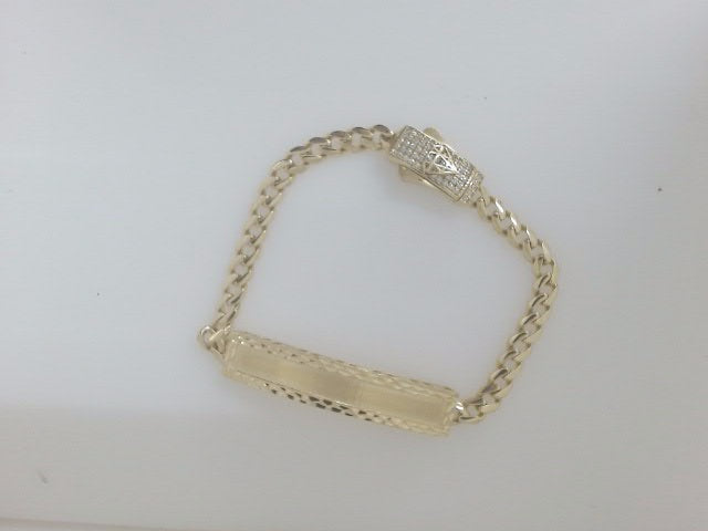 10k Yellow Gold Women's Bracelet 8.4g