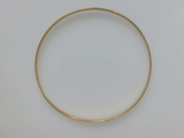 10k Yellow Gold Unisex Bangle 4.4g