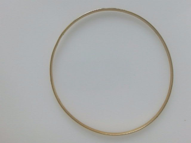 10k Yellow Gold Unisex Bangle 4.3g