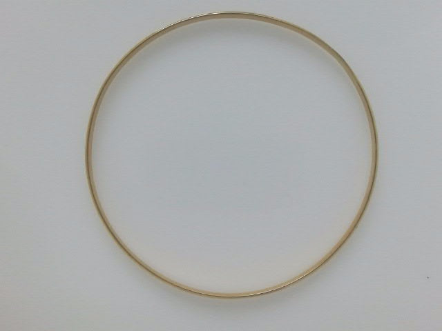 10k Yellow Gold Unisex Bangle 4.5g
