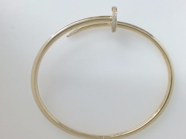 10k Yellow Gold Unisex Bangle 20g