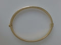 10k Yellow Gold Unisex Bangle 9.4g