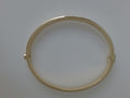 10k Yellow Gold Unisex Bangle 9.3g