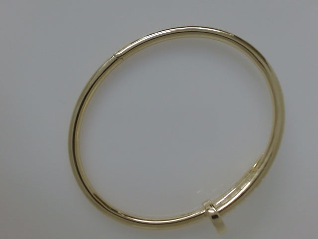 10k Yellow Gold Unisex Bangle 21.7g
