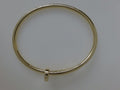 10k Yellow Gold Unisex Bangle 21g