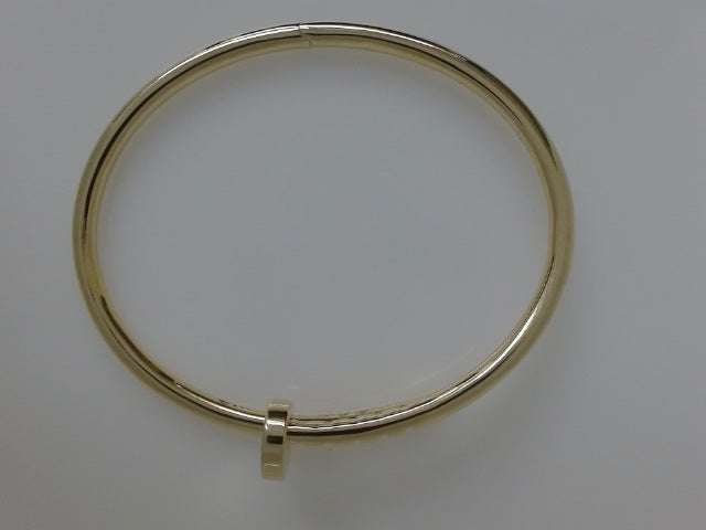 10k Yellow Gold Unisex Bangle 21g
