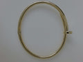10k Yellow Gold Unisex Bangle 21g