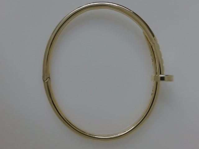 10k Yellow Gold Unisex Bangle 21g