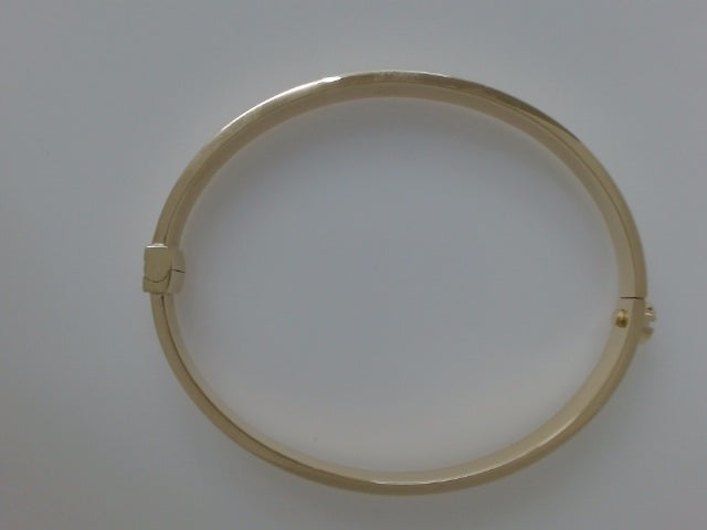 10k Yellow Gold Unisex Bangle 9.5g