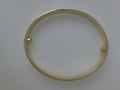 10k Yellow Gold Unisex Bangle 24g