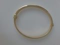 10k Yellow Gold Unisex Bangle 9.4g