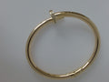 10k Yellow Gold Unisex Bangle 12.3g