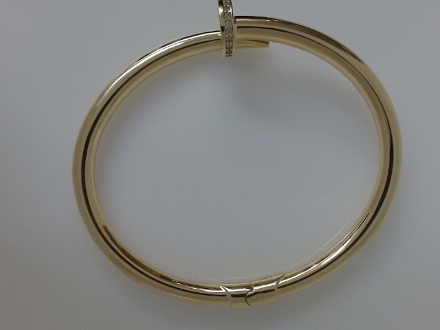 10k Yellow Gold Unisex Bangle 12.9g