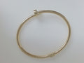 10k Yellow Gold Unisex Bangle 7.3g
