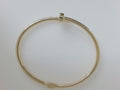 10k Yellow Gold Unisex Bangle 7.4g