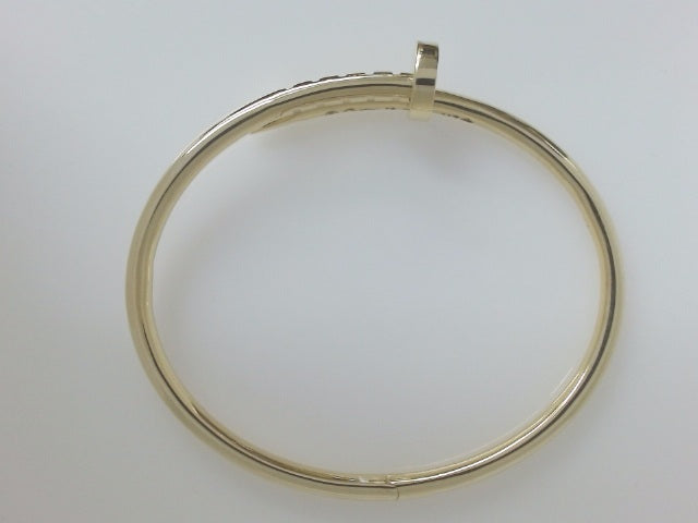 10k Yellow Gold Unisex Bangle 21.5g