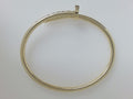 10k Yellow Gold Unisex Bangle 21.8g