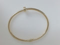10k Yellow Gold Unisex Bangle 7.2g