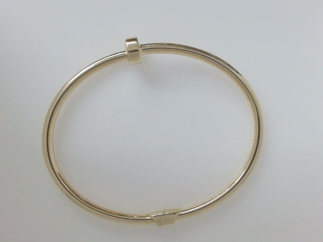 10k Yellow Gold Unisex Bangle 7.2g