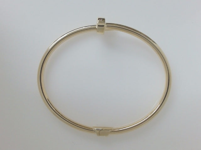 10k Yellow Gold Unisex Bangle 7.2g
