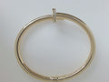 10k Yellow Gold Unisex Bangle 12.7g