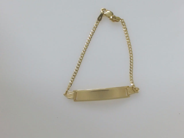 10k Yellow Gold Kid's Bracelet 2.5g