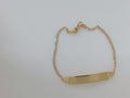 10k Yellow Gold Kid's Bracelet 2.4g