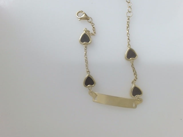 10k Yellow Gold Kid's Bracelet 2.4g