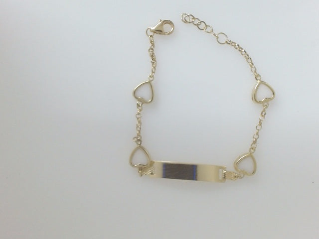 10k Yellow Gold Kid's Bracelet 2.5g