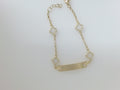 10k Yellow Gold Kid's Bracelet 2.1g