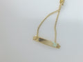 10k Yellow Gold Kid's Bracelet 2.5g