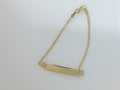 10k Yellow Gold Kid's Bracelet 2.5g