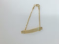 10k Yellow Gold Kid's Bracelet 2.5g