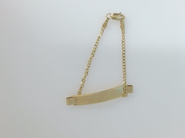 10k Yellow Gold Kid's Bracelet 2.5g