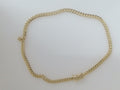 10k Yellow Gold Pulsera Solida De Fabrica 6.1g