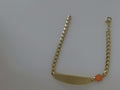 10k Yellow Gold Kid's Bracelet 3.1g